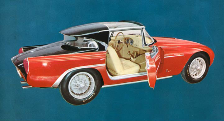 Fiat 8V Demon Rouge (Vignale), 1954