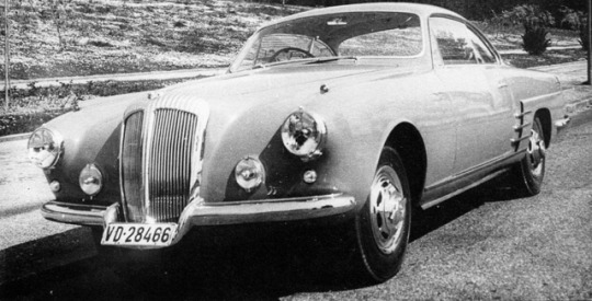 Daimler Regency Coupé (Ghia Aigle), 1955