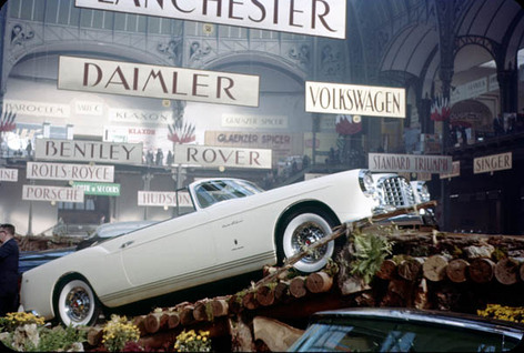 Chrysler ST Special Convertible (Ghia) - Paris Motor Show, 1955 - Photo by Alex Tremulis