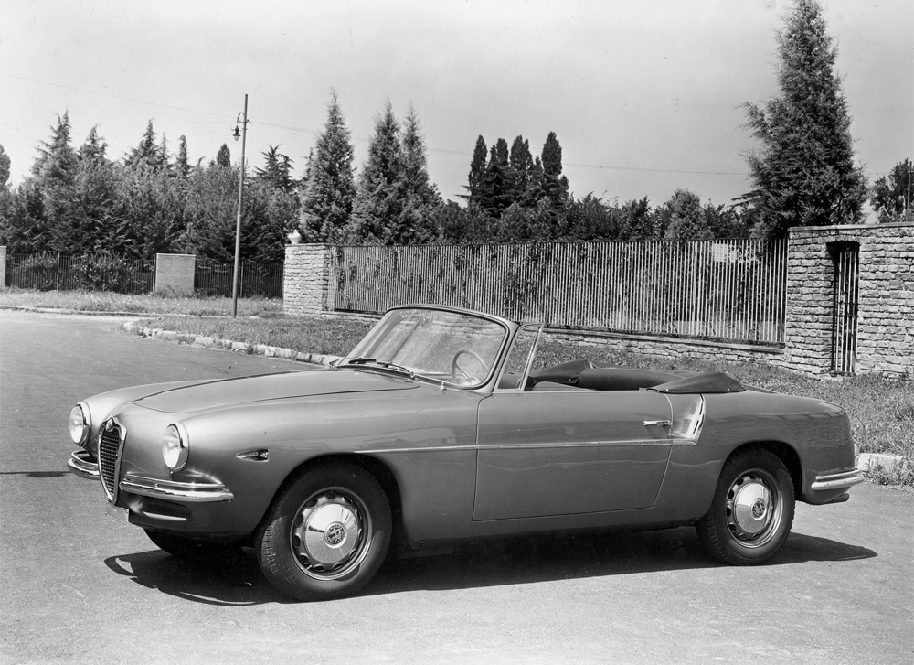 Alfa Romeo 1900 Super Sprint Cabriolet (Touring), 1955