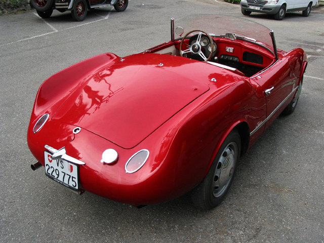 Alfa Romeo Giulietta Spider Prototipo (Bertone), 1956 - 1st Prototype (Chassis #002)