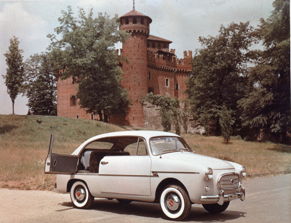 Fiat 600 Coupé 2 porte e mezza (Accossato), 1956