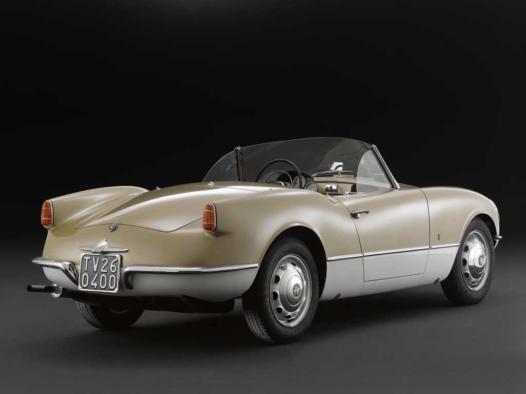 Alfa Romeo Giulietta Spider Prototipo (Bertone), 1956 - 2nd Prototype (Chassis #004)