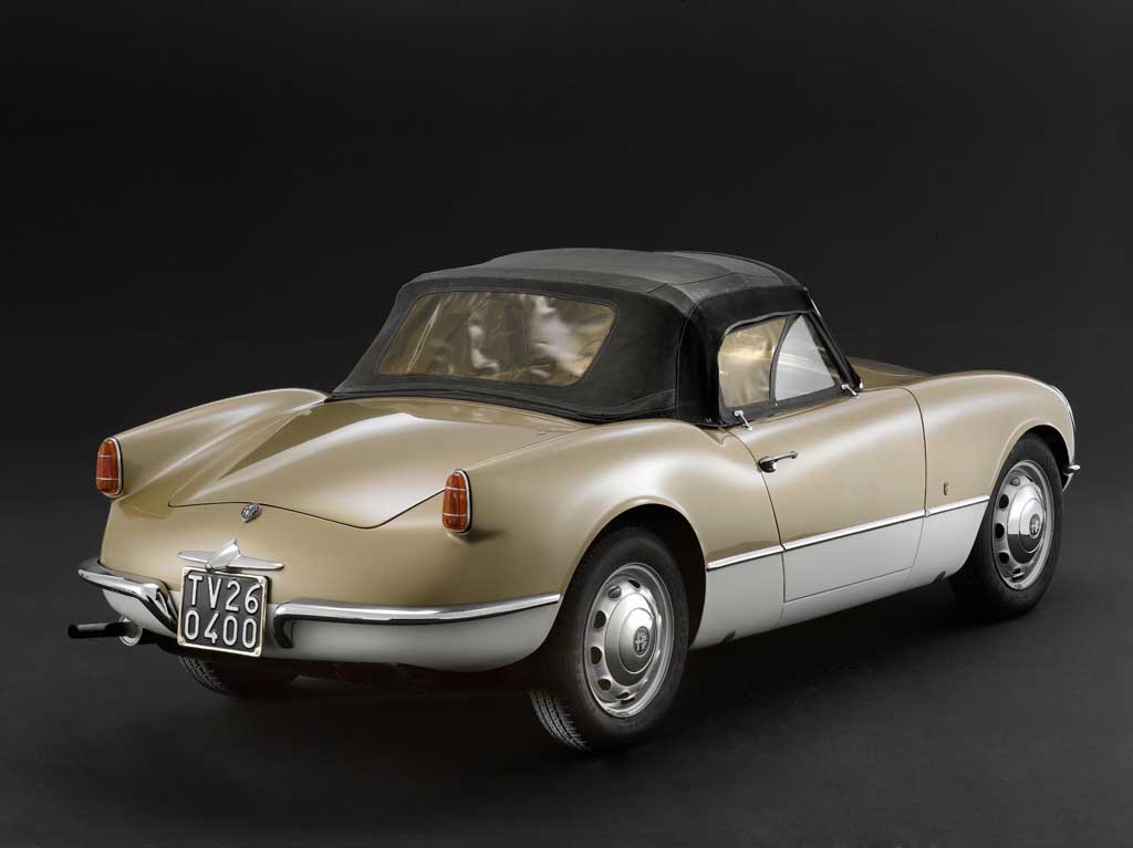 Alfa Romeo Giulietta Spider Prototipo (Bertone), 1956 - 2nd Prototype (Chassis #004)