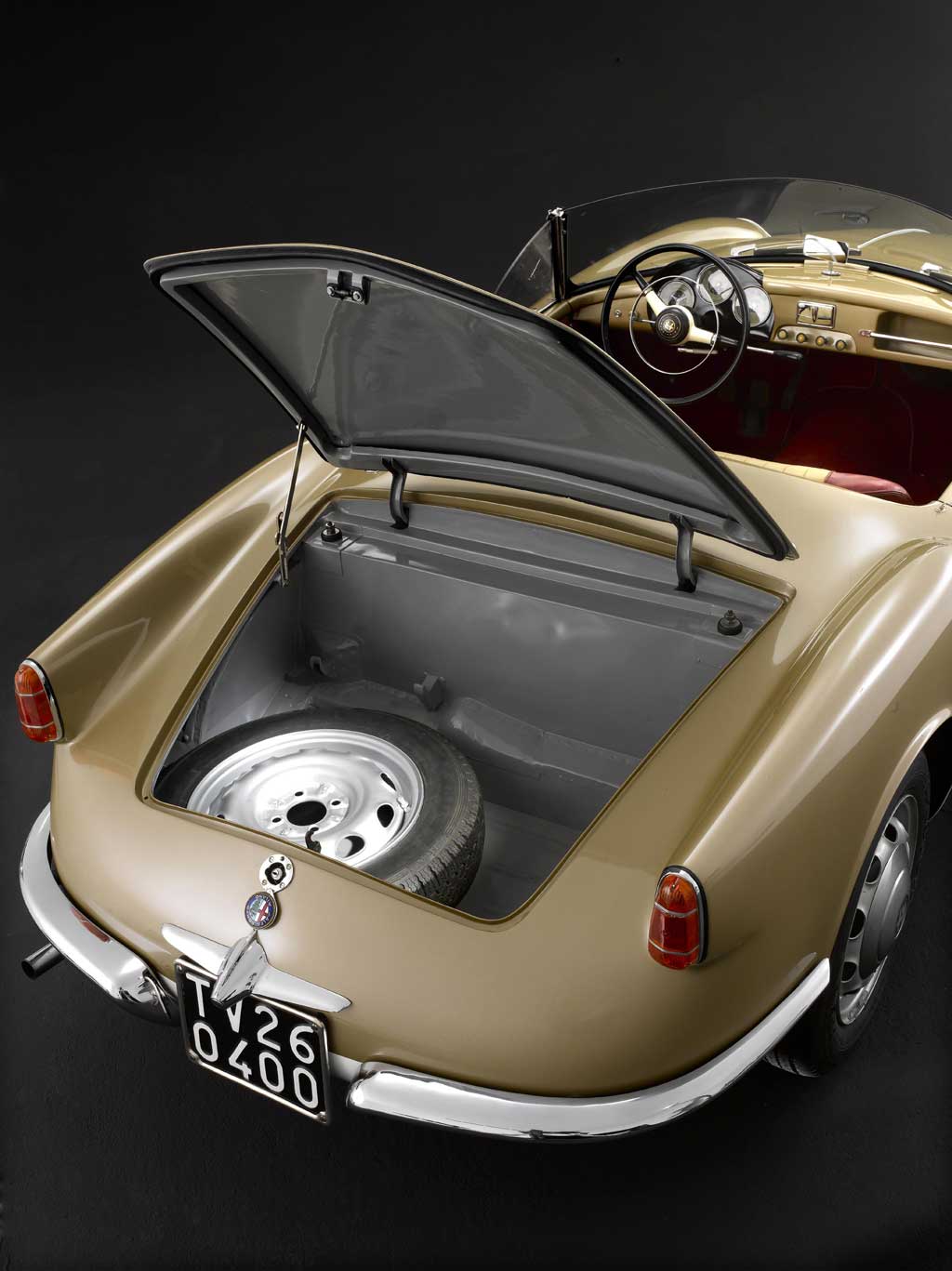 Alfa Romeo Giulietta Spider Prototipo (Bertone), 1956 - 2nd Prototype (Chassis #004)