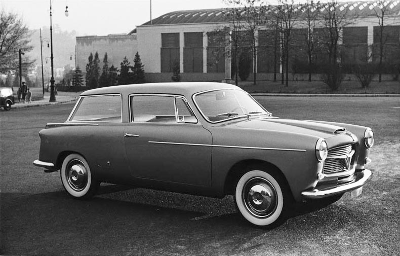 Fiat 1100 TV Speciale (Pininfarina), 1955