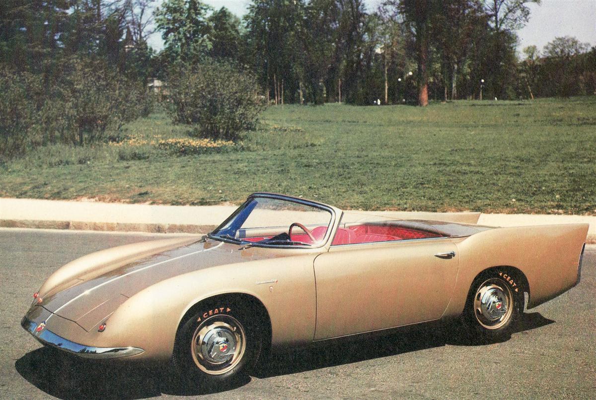 Abarth Type-216A Spyder (Bertone), 1956