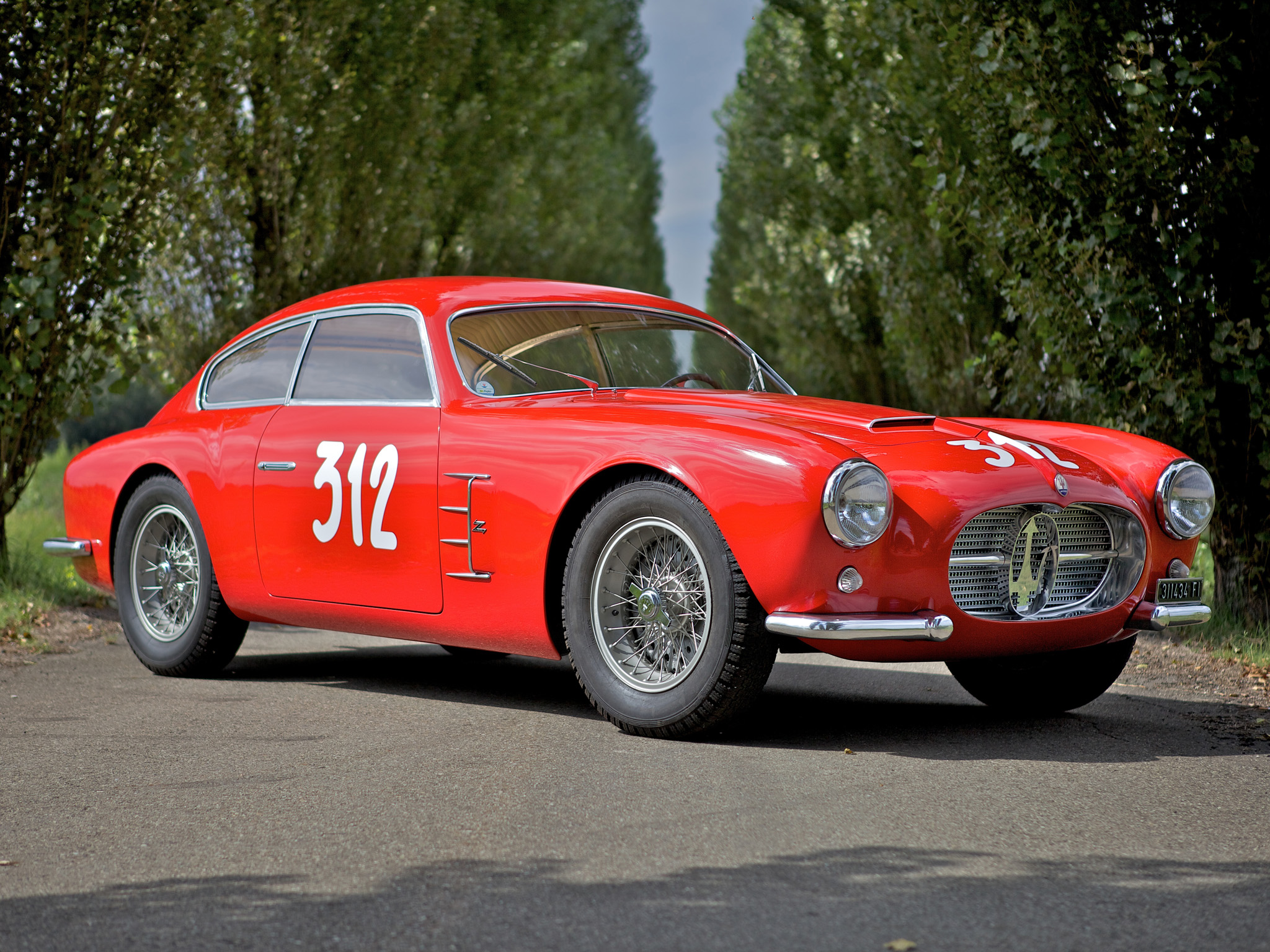 Maserati A6G/2000 Competition Berlinetta (Zagato) #2137, 1956 - Photo: Benson Chiu / Courtesy of RM Auctions
