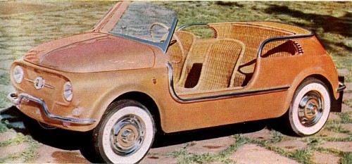 Fiat 500 Jolly (Ghia), 1957-66