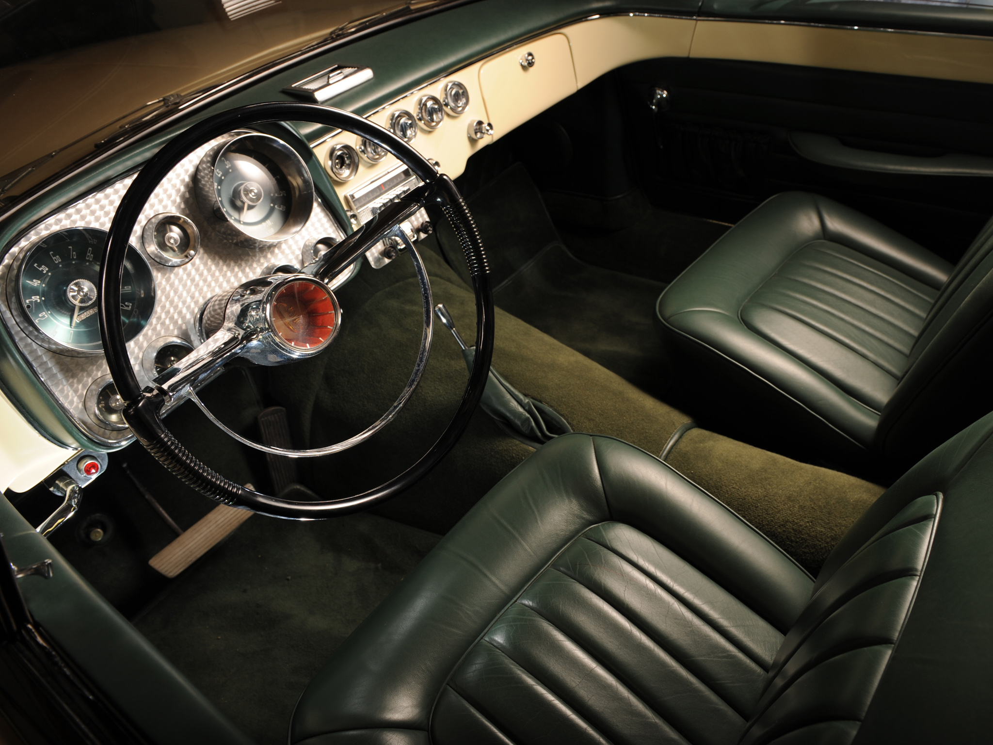 Dual-Ghia Convertible, 1957 - Interior