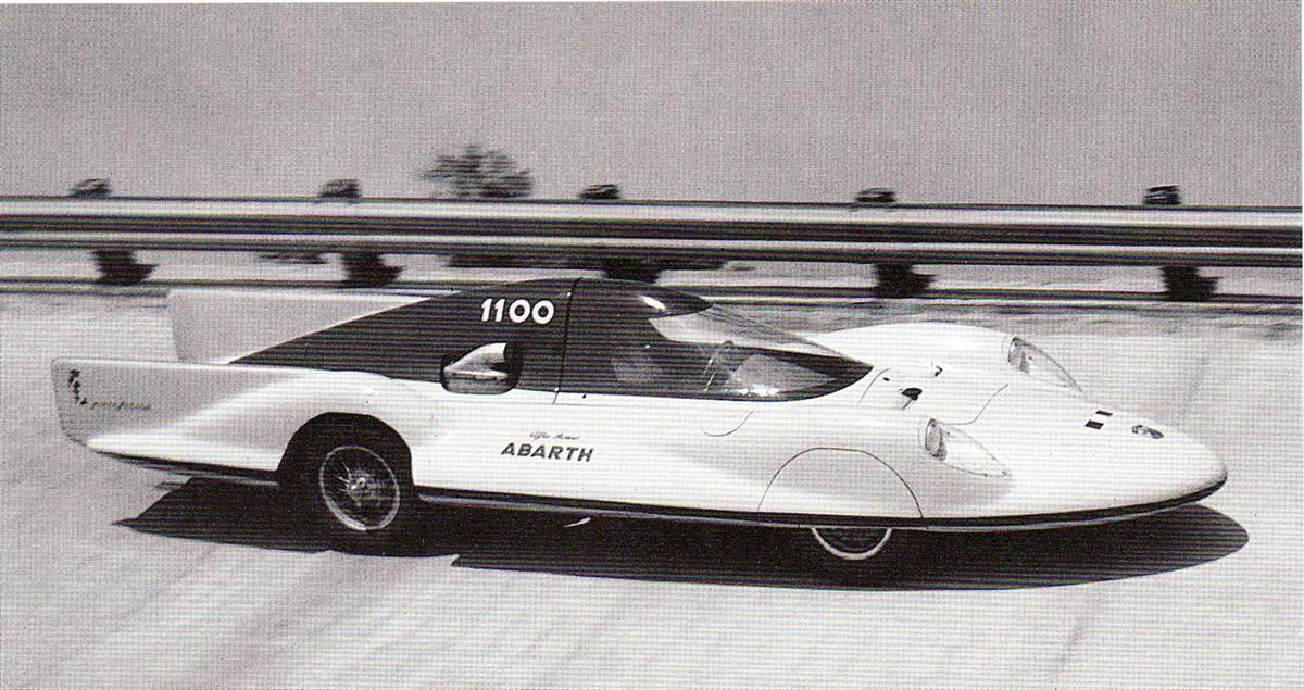 Abarth-Alfa Romeo 1100 Record Car (Pininfarina), 1957 - Monza