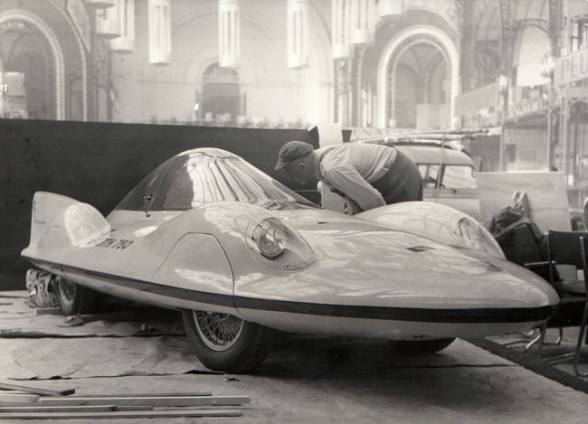Fiat-Abarth 750 Record (Pininfarina), 1957 - Paris Auto Show