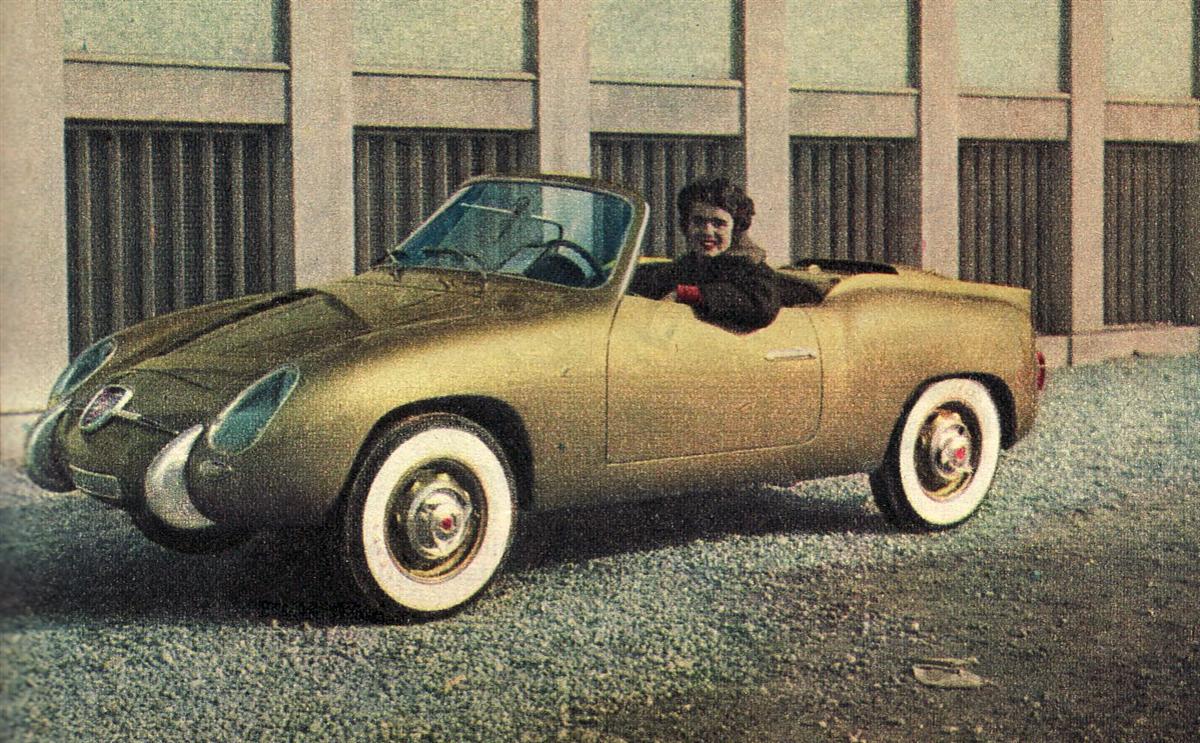 Abarth 750 Spyder Prototype (Zagato), 1957