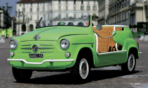 Fiat 600 Jolly (Ghia), 1958-62