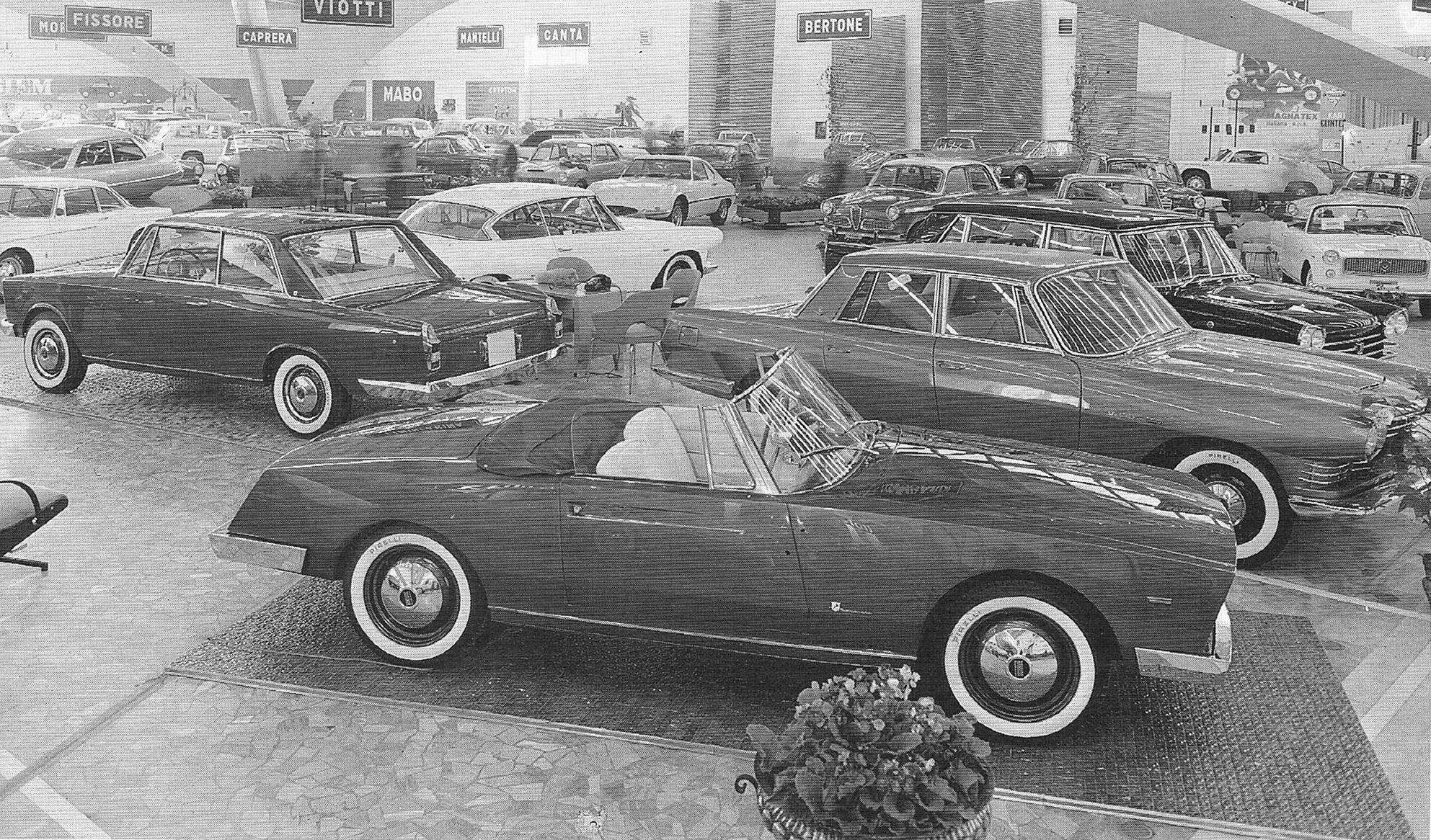 Fiat 1500 Spider 'Bonetto' (Boneschi) - Turin Motor Show, November 1960