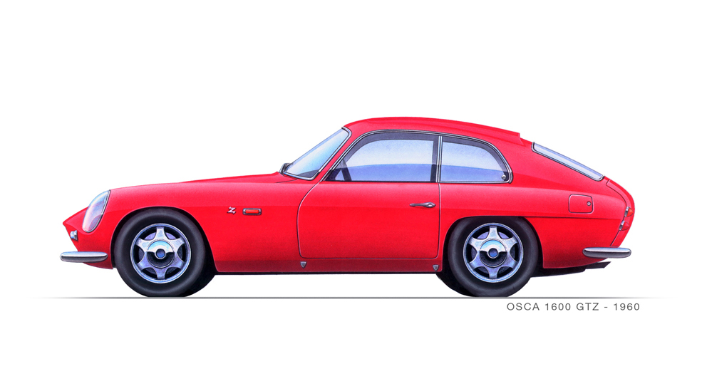 O.S.C.A. 1600 GT (Zagato), 1960