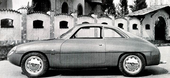 Alfa Romeo Giulietta SZ (Zagato), 1960 - Prototype
