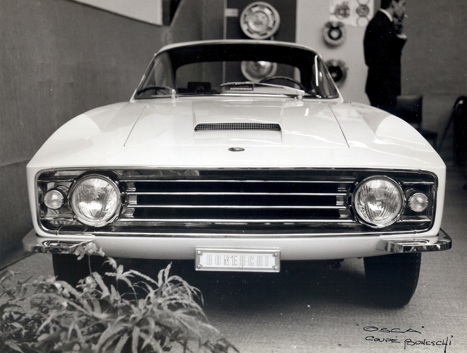 OSCA 1600 GT Berlinetta 'Swift' (Boneschi) - Paris Auto Show, 1961