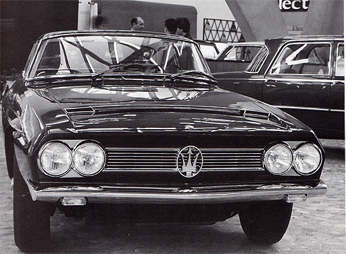 Maserati 3500 GT Tight (Boneschi), 1962 - Turin Motor Show