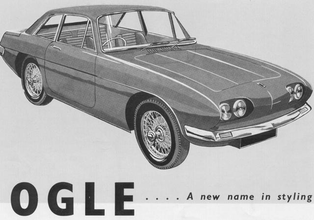 Ogle SX250, 1962 - Design Sketch