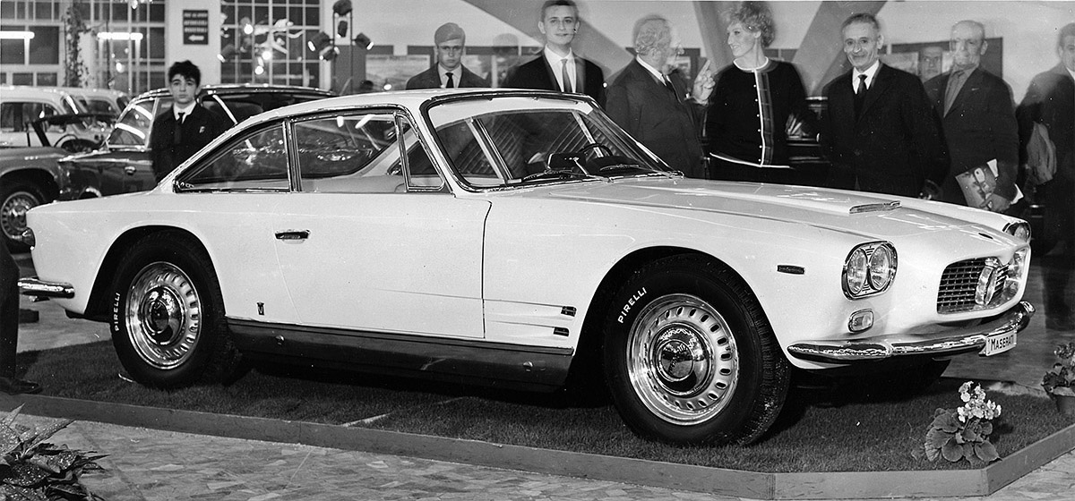Maserati 3500 GTI S Prototype (Vignale), 1962 - Turin Motor Show