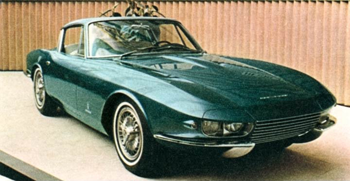 Chevrolet Corvette Rondine Coupe (Pininfarina), 1963 - First Prototype