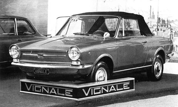 Fiat 850 Spider (Vignale), 1964