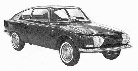 Fiat 850 Z Coupe (Zagato), 1964