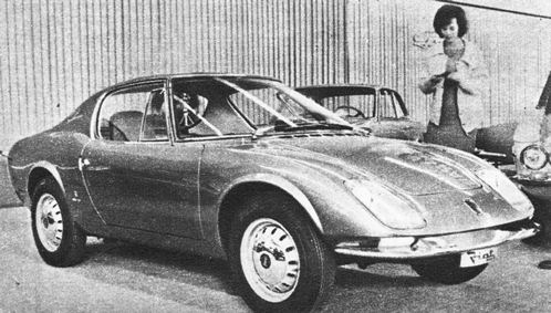 Fiat 850 Coupe Sportivo (Vignale), 1965 - Geneva