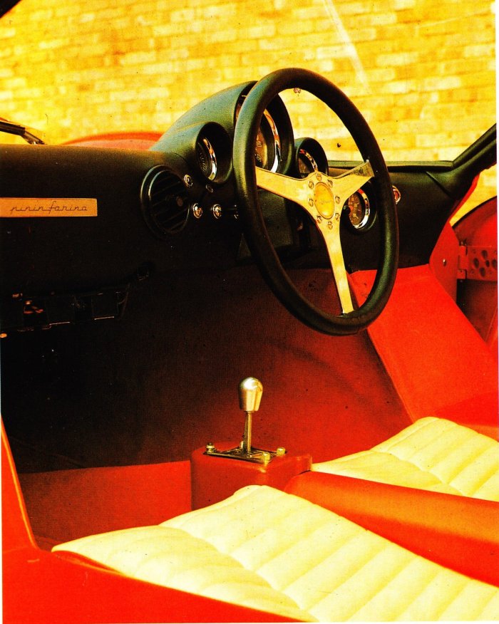Ferrari Dino Berlinetta Speciale (Pininfarina), 1965 - Interior
