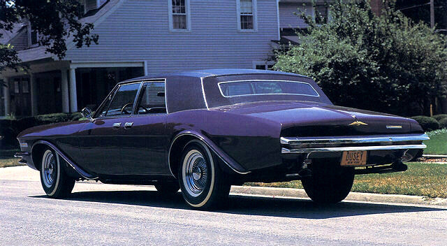 The fully functional 1963 Model D concept car was styled by former Chrysler chief designer Virgil Exner and built by Ghia of Italy. 