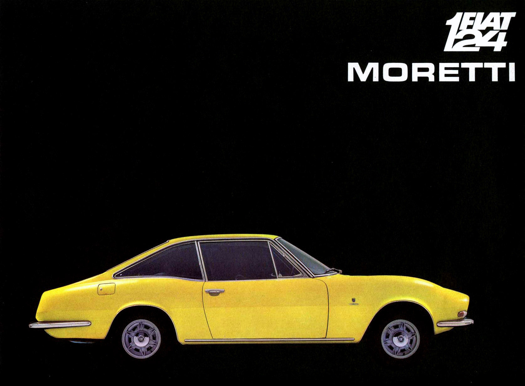 Fiat 124 Coupé (Moretti), 1967  - Brochure