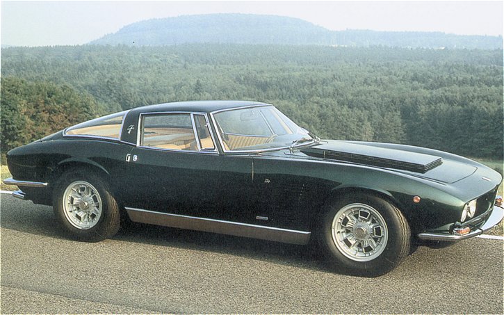 Iso Grifo 7-litri Coupe (Bertone), 1968-70 - The discreet “7-Litre” badge and raised hood section identify this as a late- Sixties Grifo with Chevrolet 427 big-block power.