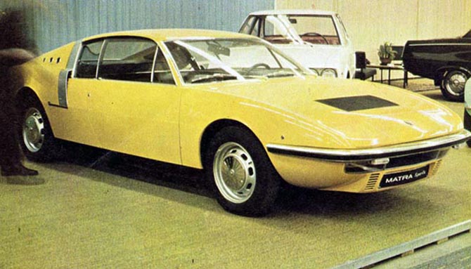 Matra M530 Sport (Vignale) - Geneva'68