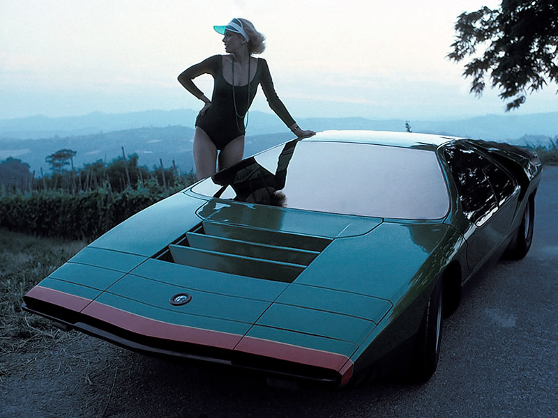 Alfa Romeo Carabo (Bertone), 1968 - Photo: Rainer Schlegelmilch