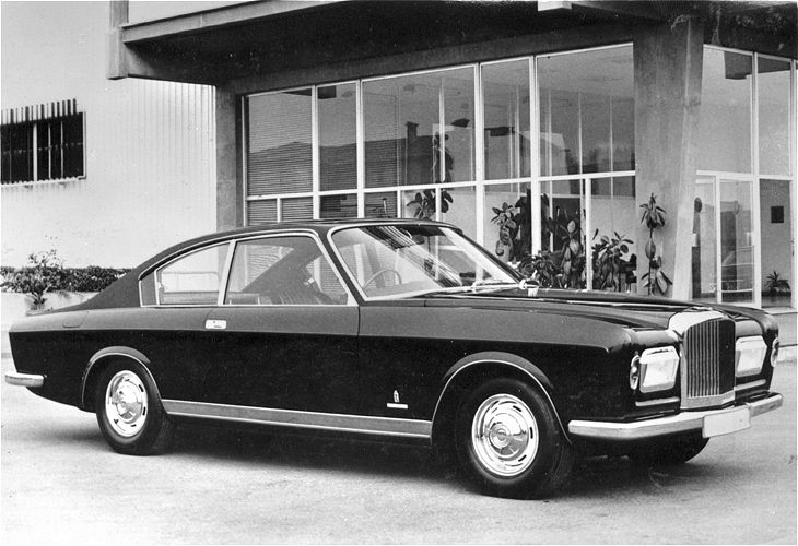 Turin Motor Show 1968: Originally Pininfarina's creation sported chromed bumpers and polished wheel discs of a special design.