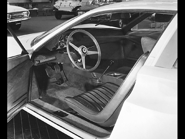 Ferrari P6 (Pininfarina), 1968 - Interior