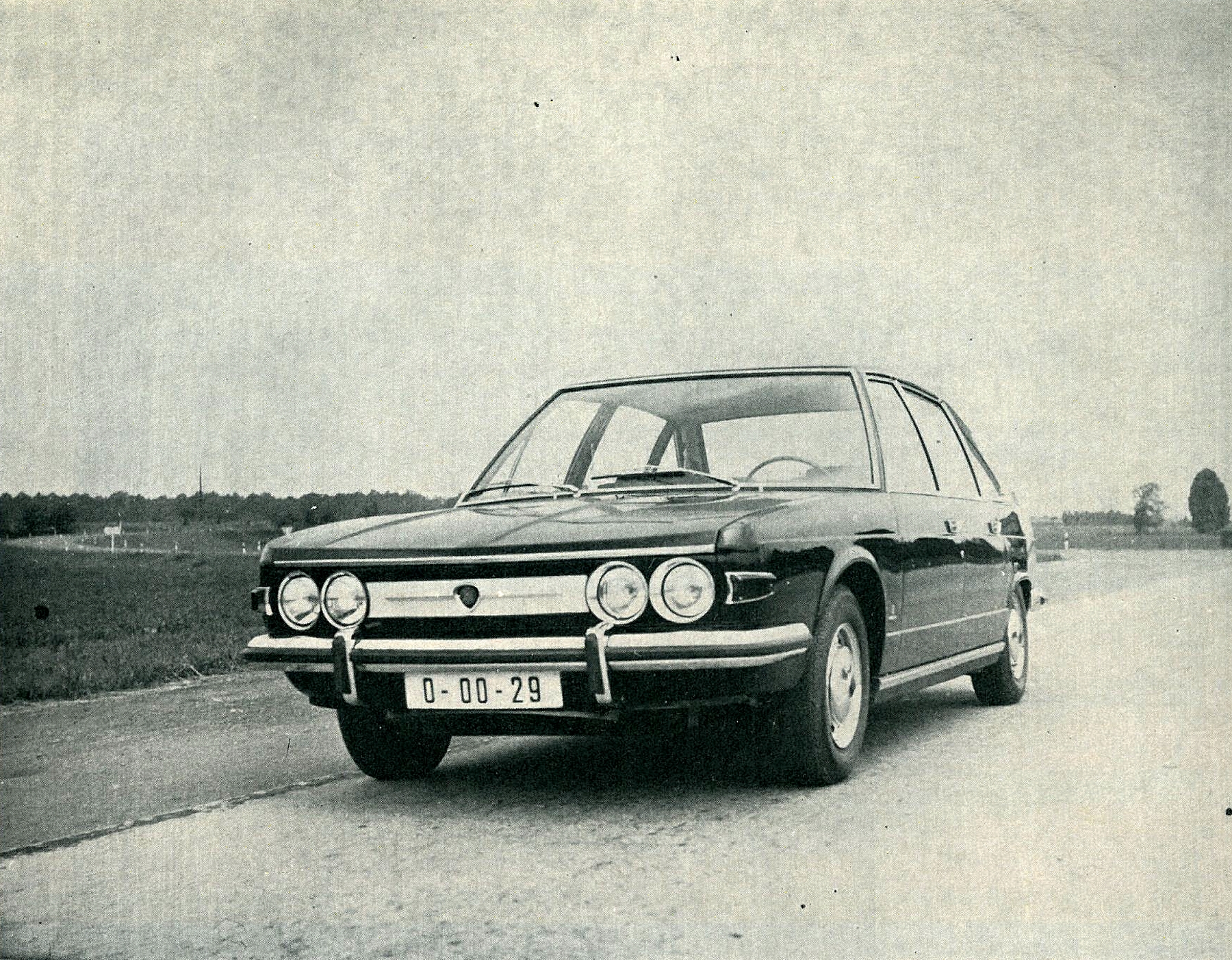 Tatra T613 Prototype (Vignale), 1969 - Four-Door Limousine (#0-00-29)