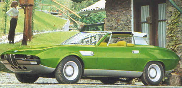 BMW 2800 Spicup (Bertone), 1969