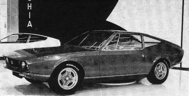 DebTomaso Mustela (Ghia), 1969 - Turin'69