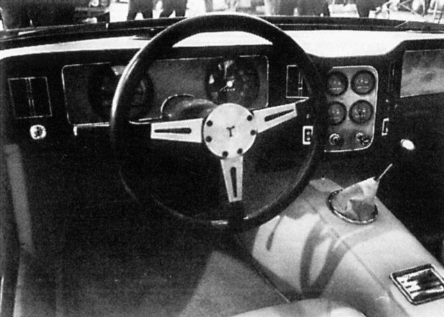 De Tomaso Mustela (Ghia), 1969 - Interior