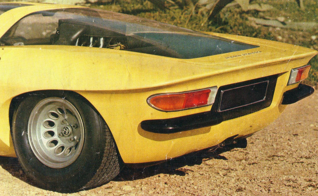 Alfa Romeo P33 Coupe (Pininfarina), 1969
