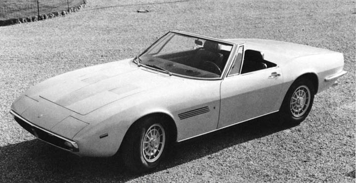 Maserati Ghibli Spyder (Ghia), 1970