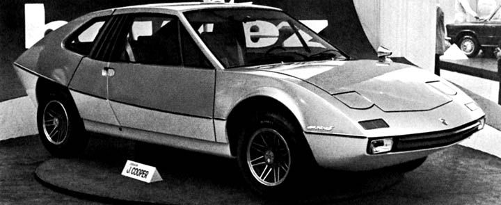 Porsche Murene (Heuliez), 1970 - Paris Motor Show'70