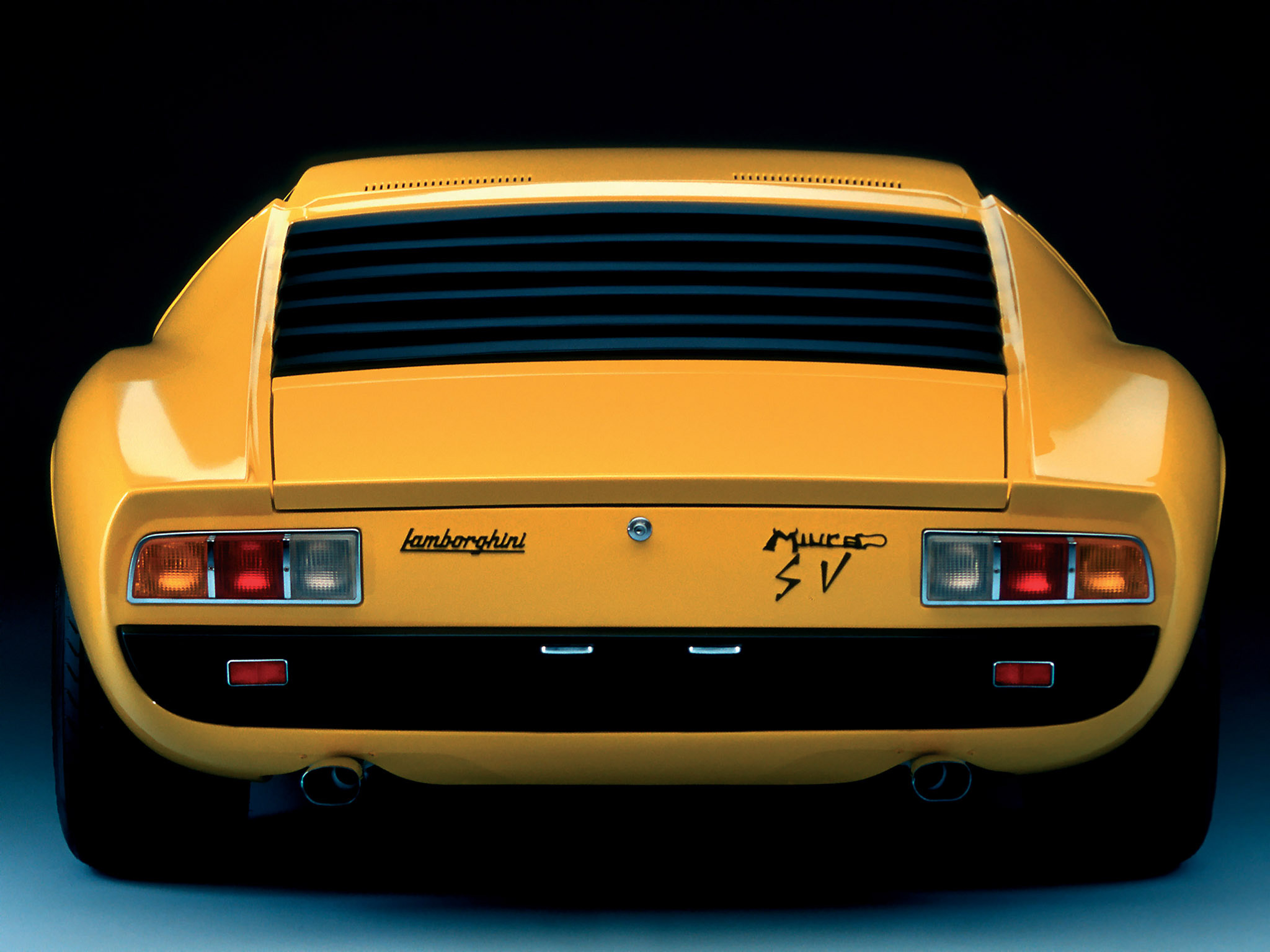 Lamborghini Miura P400 SV (Bertone), 1971-72