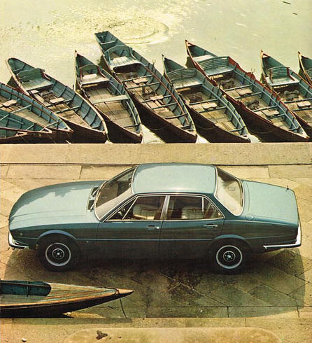 DeTomaso Deauville (Ghia) - Sales Brochure, 1971