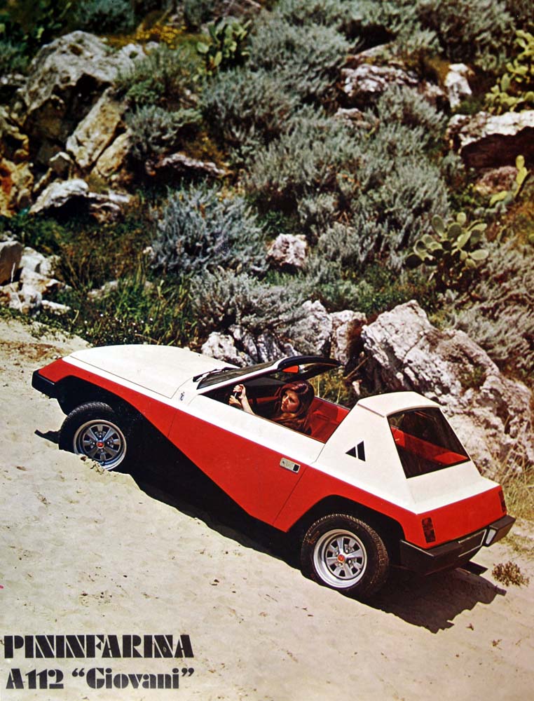 Autobianchi A-112 Giovani (Pininfarina), 1973