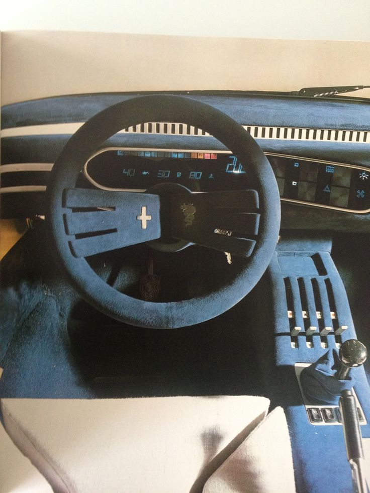 Alfa Romeo Eagle (Pininfarina), 1975 - Interior