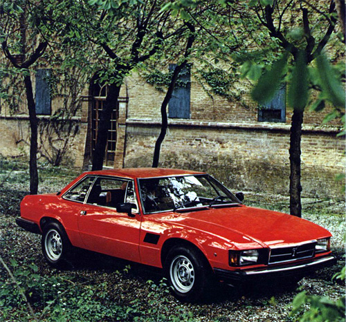DeTomaso Longchamp GTS (Ghia) - Sales Brochure, 1980-81