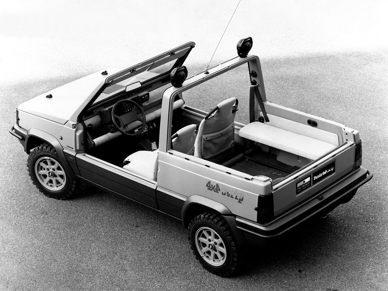 Fiat Panda 4x4 Offroader/Strip (ItalDesign), 1980